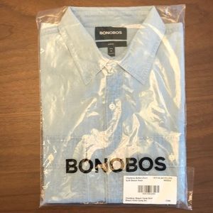 Men’s Bonobos Chambray Long Sleeve Button Down